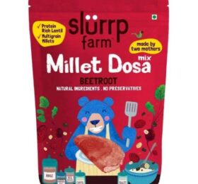 SLURRP FARM MILLET DOSA MIX (BEETROOT)