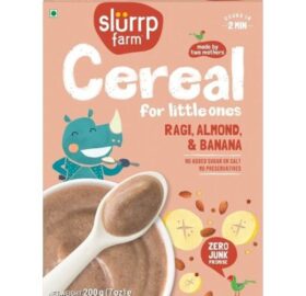 SLURRP FARM CEREAL FOR LITTLE ONES (RAGI, ALMOND & BANANA)